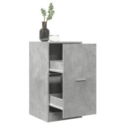 Berkfield Home Apothecary Cabinet Concrete Grey 40x41x77.5 cm Engineered Wood - thumbnail 1