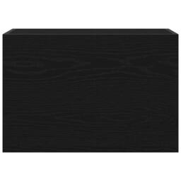 EONLION Wall Cabinet Black 60x25x40 cm - Size: 60 x 25 x 40 cm - thumbnail 5