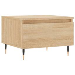 Berkfield Home Coffee Tables 2 pcs Sonoma Oak 50x46x35 cm Engineered Wood in Brown - Size: 50 x 46 x 35 cm - thumbnail 5