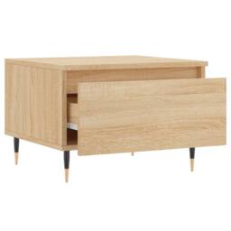 Berkfield Home Coffee Tables 2 pcs Sonoma Oak 50x46x35 cm Engineered Wood in Brown - Size: 50 x 46 x 35 cm - thumbnail 7