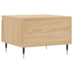 Berkfield Home Coffee Tables 2 pcs Sonoma Oak 50x46x35 cm Engineered Wood in Brown - Size: 50 x 46 x 35 cm - thumbnail 9