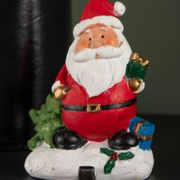 Samuel Alexander 13cm Premier Christmas Stocking Hanger Decoration in Santa Design in Red - thumbnail 5