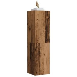 Berkfield Home TV Cabinet Old Wood 30.5x30x110 cm Engineered Wood in Brown - thumbnail 1