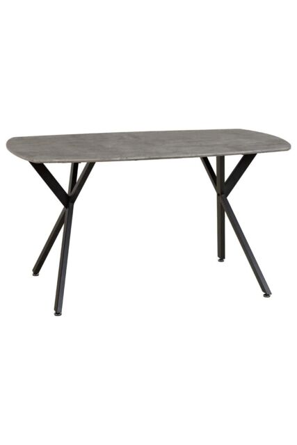 Seconique Athens Rectangular Dining Table in Charcoal - image 1