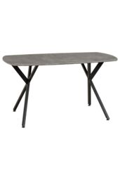 Seconique Athens Rectangular Dining Table in Charcoal - thumbnail 1