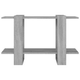 Berkfield Home Book Cabinet/Room Divider Grey Sonoma 80x30x51 cm - Size: 80 x 30 x 51 cm - thumbnail 5