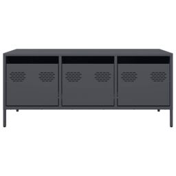 Berkfield Home Coffee Table Anthracite 101.5x50x43.5 cm Cold-rolled Steel in Green - thumbnail 4