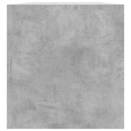 Berkfield Home Vinyl Storage Box Concrete Grey 71x34x36 cm Engineered Wood - Size: 71 x 34 x 36 cm - thumbnail 7