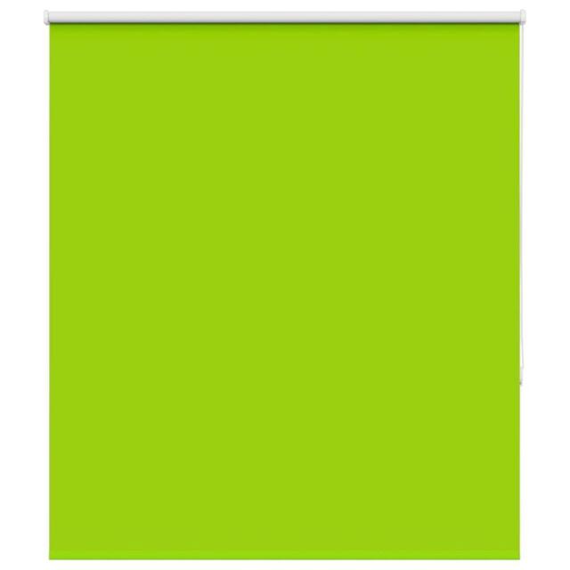 Berkfield Home Roller Blind Blackout Leaves Green 120x175 cm Fabric Width 116.6 cm Polyester - image 1