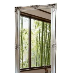 Minster Stylish Living Ltd 150cm Full-Length Wall & Floor Mirror - L4 x W60 x H150 cm - Silver - thumbnail 2