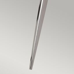 Netlighting Verity 1 Light Wall Light Polished Chrome Glass Shade G9 in Grey - thumbnail 3