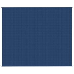 Berkfield Home Weighted Blanket Blue 220x260 cm 15 kg Fabric - thumbnail 3