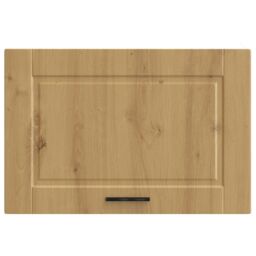 Berkfield Home Kitchen Wall Cabinet Porto Artisan Oak Engineered Wood in Brown - thumbnail 5