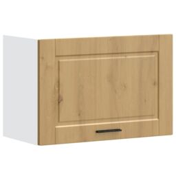Berkfield Home Kitchen Wall Cabinet Porto Artisan Oak Engineered Wood in Brown - thumbnail 2