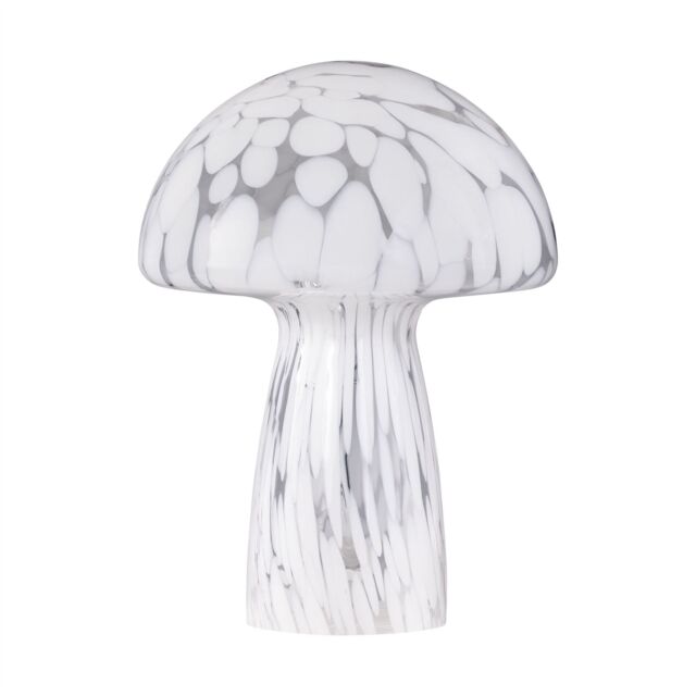 First Choice Lighting Confetti - White & Glass Table Lamp - image 1