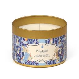 Peter Rabbit Blueberry Pie Scented Tin Candle 1 Wick 25hr Burn in Blue - Size: Small - thumbnail 4
