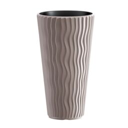 EONLION Stone Grey 1x Plant Pot Flower Planter Indoor Outdoor - thumbnail 6
