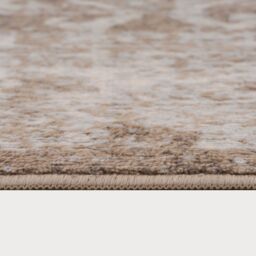Kukoon Neutral Beige Geometric Medallion Bordered Rug - Size: 120 cm x 170 cm - thumbnail 5