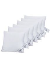Ezysleep X2 Goose Feather & Down Cushion Inner Pads in White - Size: 45 cm x 45 cm - thumbnail 2