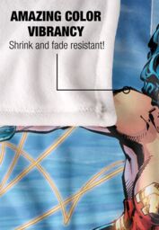 Warner Brothers Wonder Woman Officially Licensed Silky Touch Super Soft Throw Blanket 152 x 127 cm in White - thumbnail 4