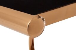 Orsina Contemporary Design Rose Gold Console Table, Versatile Hallway Table, Easily Maintained Modern Console Table - thumbnail 5