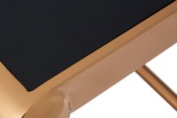 Orsina Contemporary Design Rose Gold Console Table, Versatile Hallway Table, Easily Maintained Modern Console Table - thumbnail 4