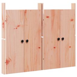 Berkfield Home Outdoor Kitchen Doors 2 pcs 50x9x82 cm Solid Wood Douglas Fir in Brown - Size: 50 x 9 x 82 cm - thumbnail 2