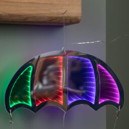 Samuel Alexander 60cm Infinity Light up Hanging Parachute Gonk Christmas Decoration with Multi-Coloured LEDs - thumbnail 5