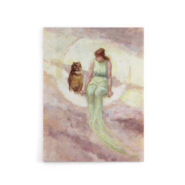 "Artery8 Frederick Stuart Church The Witch's Daughter Canvas Wall Art Print - Size: W12"" x H16""" - image 1