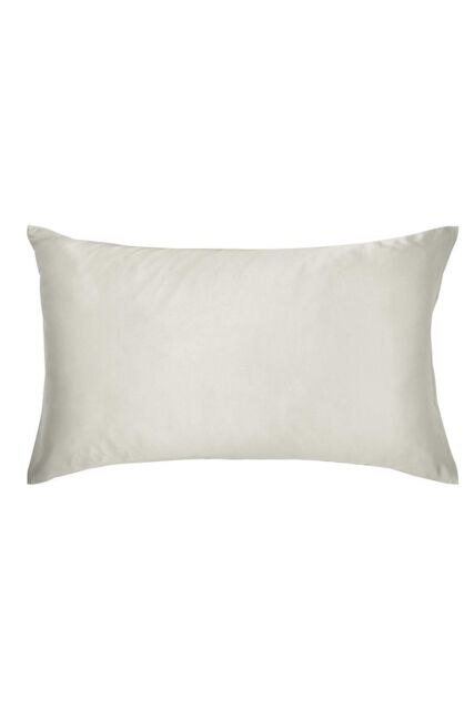 Morris & Co Silk' Standard Pillowcase in Silver - Size: Standard Pillow Case - image 1
