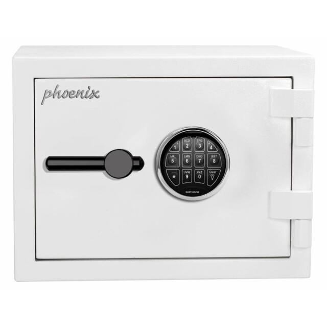 Phoenix Safe Company Phoenix Fortress SS1452E Security Safe with Electronic Lock, 22 Liters in White - Size: 30 cm x 15 cm - image 1