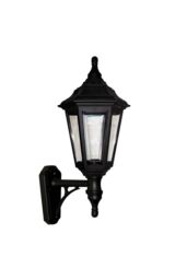 Netlighting Kinsale 1 Light Outdoor Coastal Wall Lantern Light Black IP44 E27 - thumbnail 2