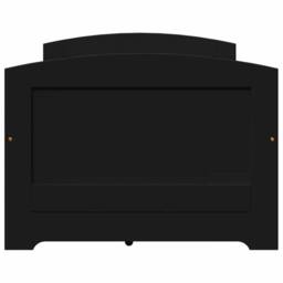 Berkfield Home Beautiful Day Bed with 5 Drawers without Mattress IRUN Black 90x200 cm - thumbnail 7