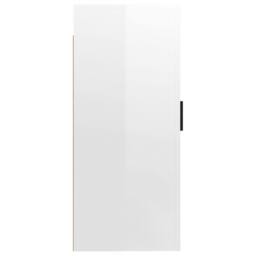 Berkfield Home Wall Mounted TV Cabinet High Gloss White 40x34, 5x80 cm - thumbnail 6
