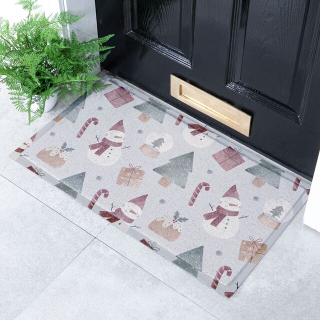 Artsy Mats Snowman Doormat - Size: 40 cm x 70 cm - image 1