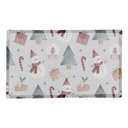 Artsy Mats Snowman Doormat - Size: 40 cm x 70 cm - thumbnail 2
