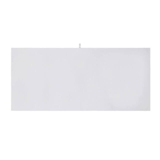 Towel City Plain Quick Dry Beach Towel in White - image 1