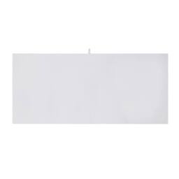 Towel City Plain Quick Dry Beach Towel in White