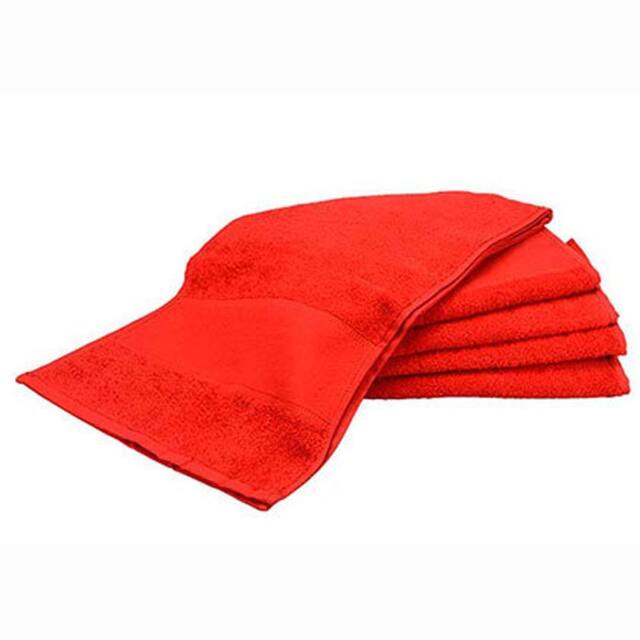 ARTG Print-Me Sports Towel in Red - image 1