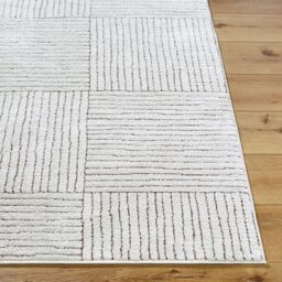 Livabliss Galey Alix Architect-Modern Black Brown Graphic High Pile Living Rug in Dark Brown - Size: 200 cm x 275 cm - thumbnail 5