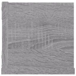 Berkfield Home CD Wall Shelf Grey Sonoma 100x18x18 cm Engineered Wood - Size: 100 x 18 x 18 cm - thumbnail 5