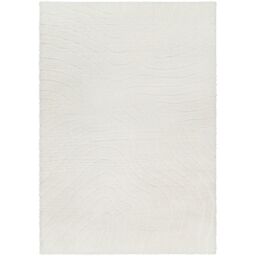 Livabliss Nomadic-Shaggy Ivory Modern Graphic Soft Plush Pile Living Bedroom Rug in Light Beige - Size: 200 cm x 275 cm - thumbnail 2