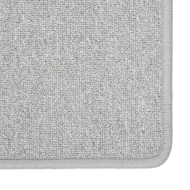 Berkfield Home Elegant Carpet Runner Light Grey 80x400 cm - Size: 100 cm diameter - image 1