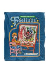 Steven Rhodes Express Your Feelings Silky Super Soft Throw Blanket - Size: Large - thumbnail 1