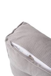 Living and Home Wedge Headboard Pillow with Removable Cover in Light Grey - Size: Medium - thumbnail 6