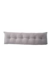 Living and Home Wedge Headboard Pillow with Removable Cover in Light Grey - Size: Medium - thumbnail 3