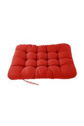 Living and Home Fluffy Thick Hanging Swing Chair Cushion in Red - thumbnail 2