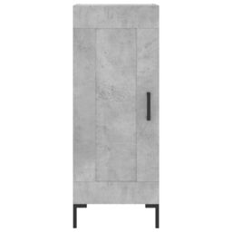 Berkfield Home Sideboard Concrete Grey 34.5x34x90 cm Engineered Wood - thumbnail 5