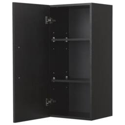 Wyld and Coco Black Wall Bathroom Cabinet 88 x 40 x 35 cm - thumbnail 4