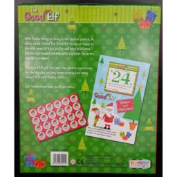 Ackerman Good Elf Christmas Advent Calendar with Plush Toy & Behaviour Stickers - thumbnail 2